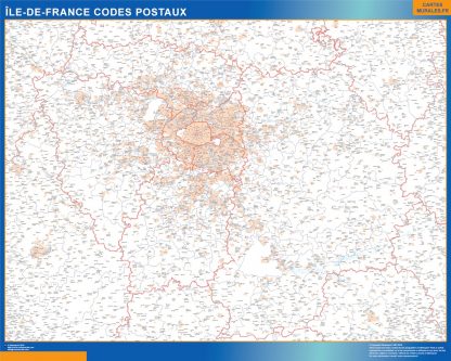 Ile de France zip codes
