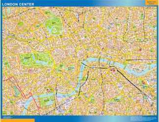 London downtown map