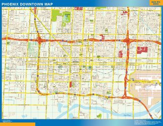 Phoenix downtown map