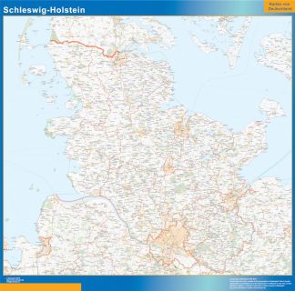 Schleswig Holstein map