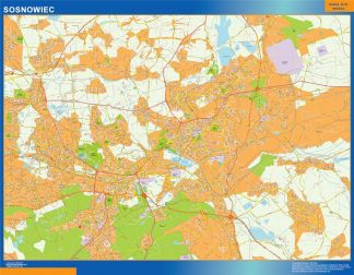 Sosnowiec map Poland